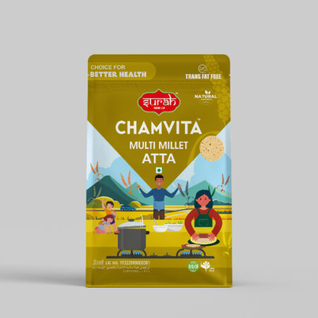 CHAMVITTA MULTI MILLET  ATTA - 400g