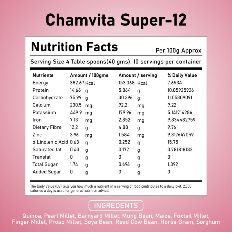CHAMVITTA SUPER 12 - 400g - Image 3
